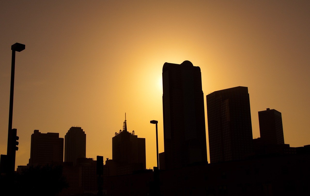 dallas, skyline, silhouette, urban, skyscraper, building, dallas, dallas, dallas, dallas, dallas